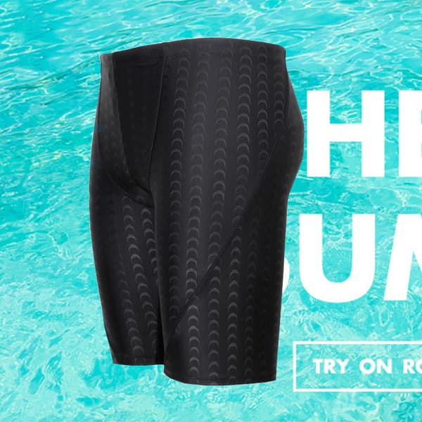 Hurtigtørrende Herre Badeshorts - Sort L