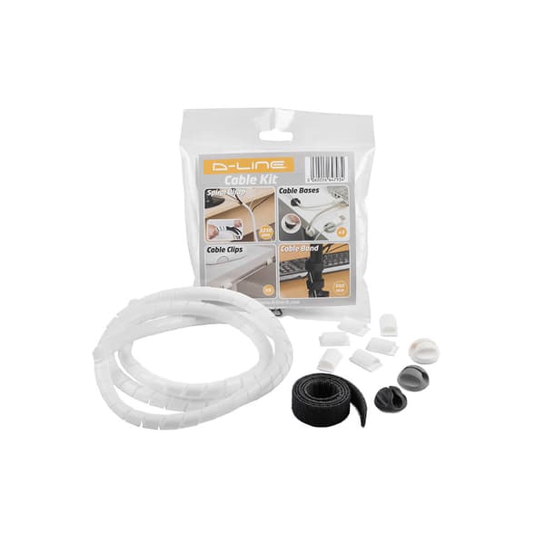 Kabelholder Kit Hvit