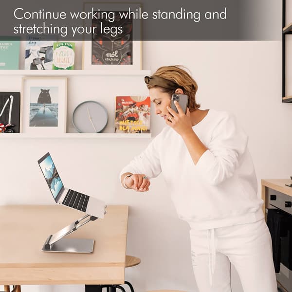 Bærbar stativ Supreme Sit-Stand Aluminium