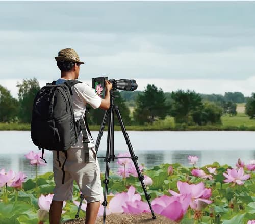 Ulkokäyttöön tarkoitettu 60X HD teleobjektiivi Black