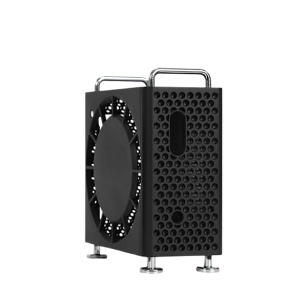 Beskyttende etui og stativ til Mac mini M4/Pro Black
