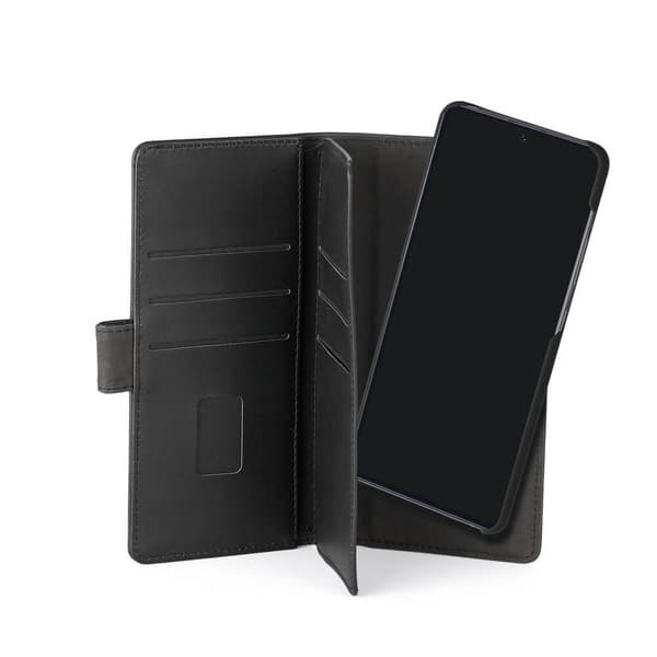 Wallet 2-i-1 7 Kortrum Sort - Samsung S20