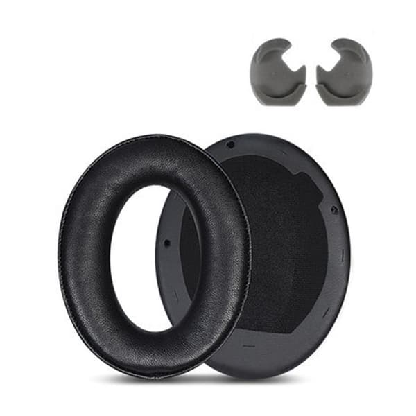 Erstatningsøreputer med ekstra polstring for Sony WH-1000XM4 Black