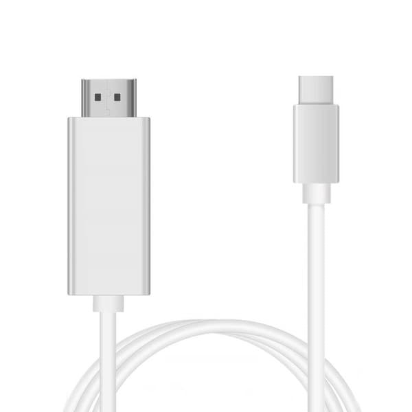 USB-C till HDMI kabel 4K  (2 meter) White