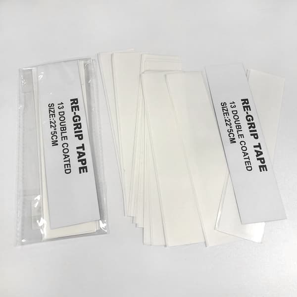 Dobbeltsidig gripetape for golfgrep 13 stk White