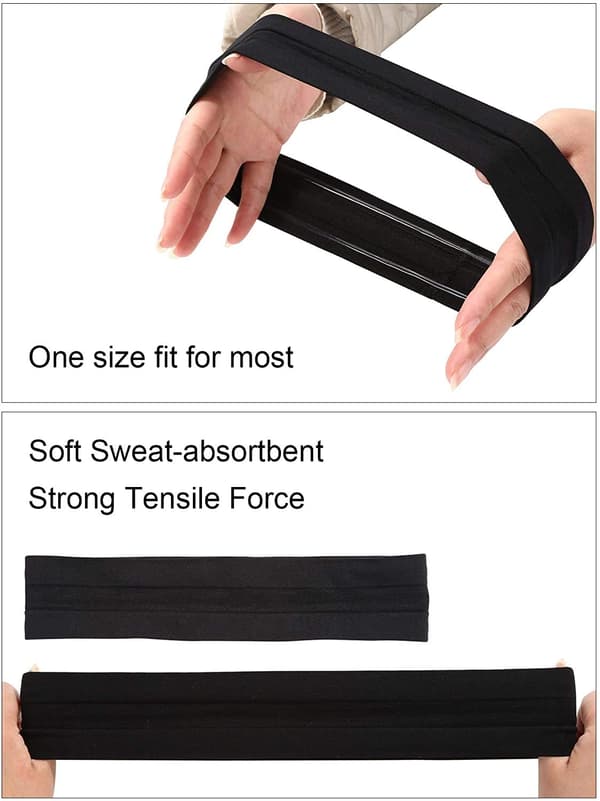 Svettebånd Sportspannebånd DarkGrey