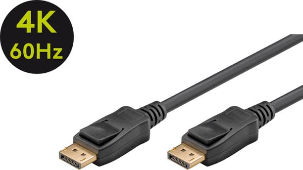 DisplayPort™-kabel 1.2, 21,6 Gbit/s
