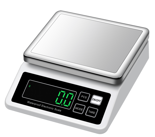 Elektronisk Digitalvåg White 10kg/1g