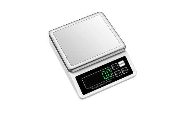 Elektronisk Digitalvåg White 10kg/1g