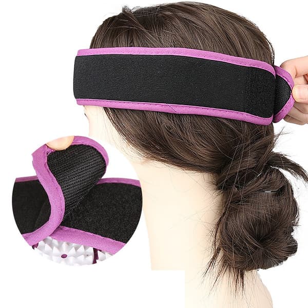 Akupunktur Massage Pannband Set (4-Pack) - Smärtlindring & Avkoppling