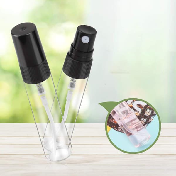 Liten Parfymflaska, 5 ml - 5 pack Black