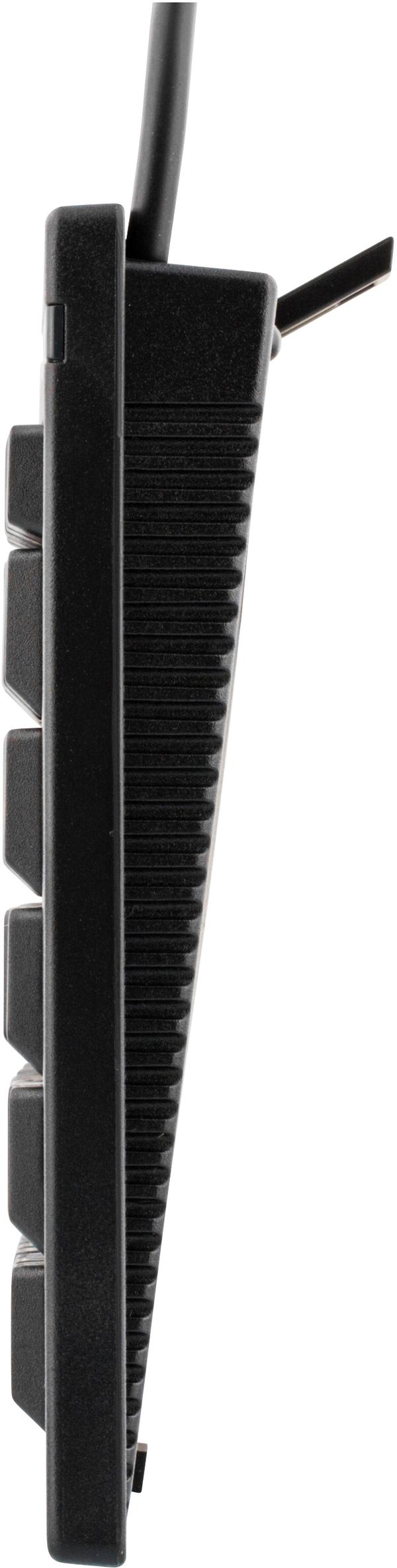 Quality mini keyboard, 89 keys, Nordic layout, USB, black