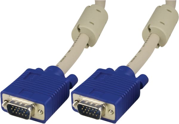 Monitor cable RGB HD15ma-ma 5m, without pin 9