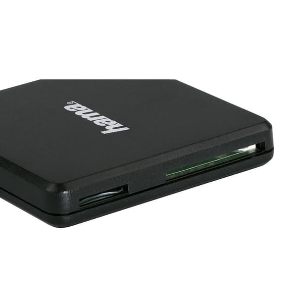 Kortläsare USB 3.0 Multi SD/microSD/CF Svart