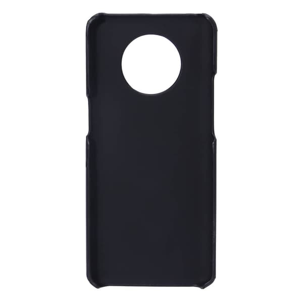 Mobilskal Läder Svart - Oneplus 7T