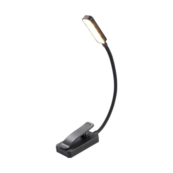 Bokklemmelys - 16 LED-leselys Black