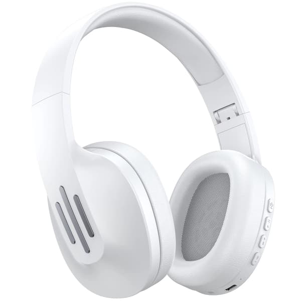 Hörlurar Over-Ear Trådlösa Flowbeat Vit