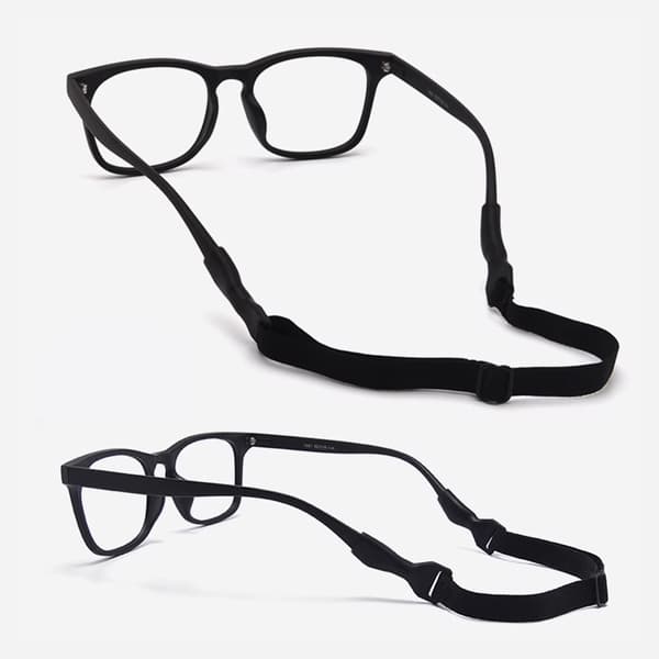 Elastiska glasögonsnoddar - Justerbara Sportband 2-pack