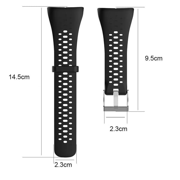 Ranneke Polar M400 / M430 urheilukellolle Black