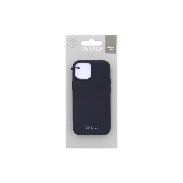 Suojakuori Silikooni Black - iPhone 13 Mini