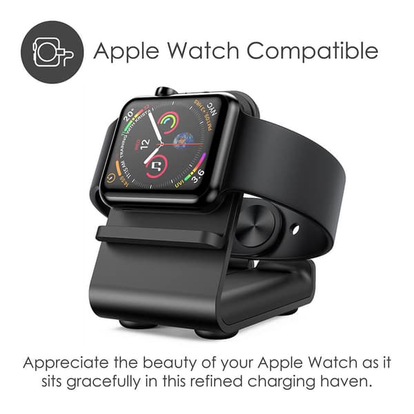 Ladestander Restore til Apple Watch Sort