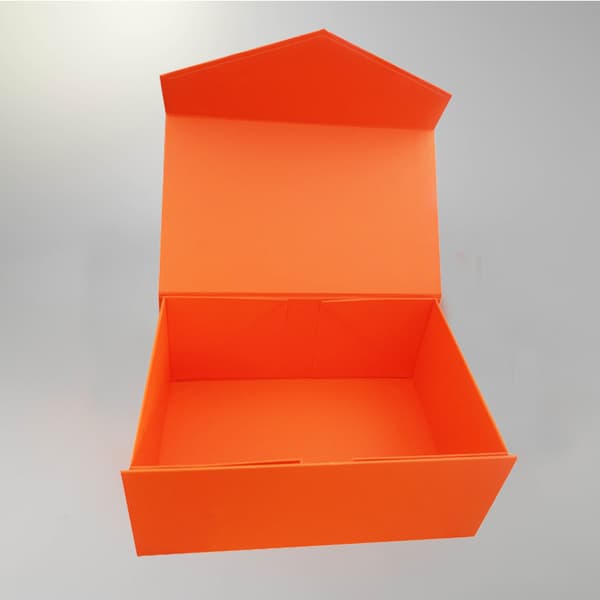 Stor V-formet gaveeske Orange M