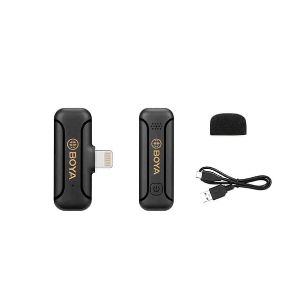 Trådlöst Mikrofonsystem x1 BY-WM3 För Lightning