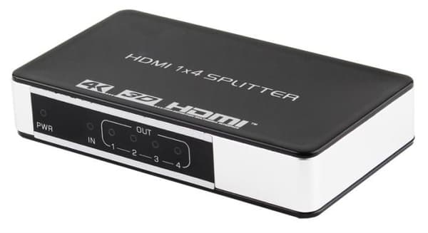 HDMI Splitter 1x4 / 4K @ 30Hz / 3D