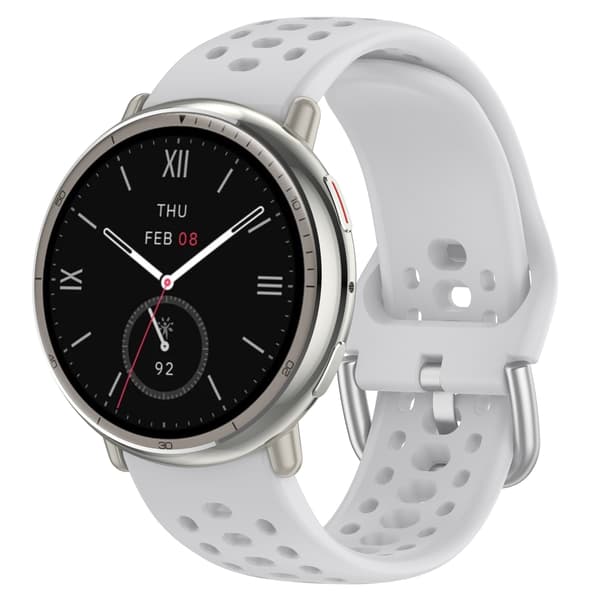 Amazfit Active 2 Band - Andningsbart silikon sportbyte Grey