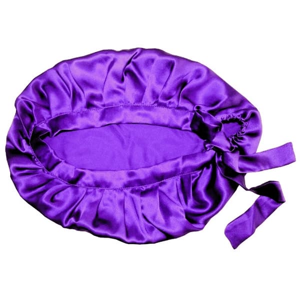Sovehætte nathue morbærsilke Purple
