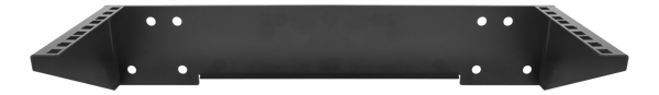 19" Vertical wall bracket, 3U, max 60kg, steel construction