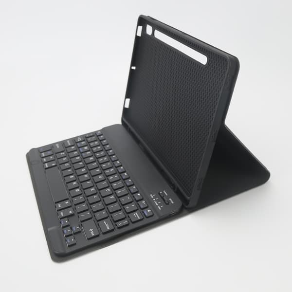 Bluetooth-tastatur og -musesæt til Samsung Tab S7/S8 (11-tommer) - Klassisk sort