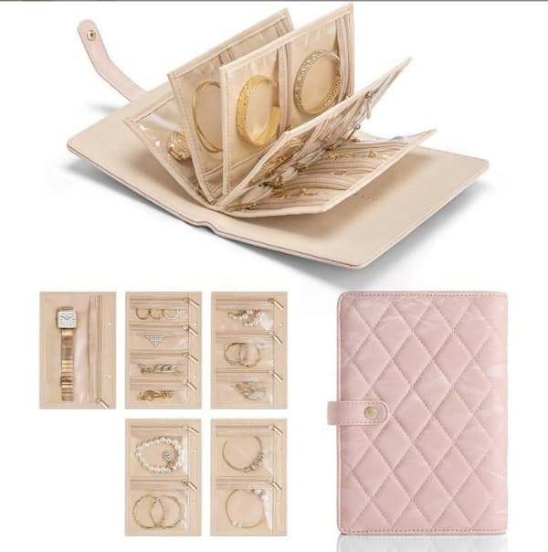 Rymligt & Elegant Smyckeskrin Pink