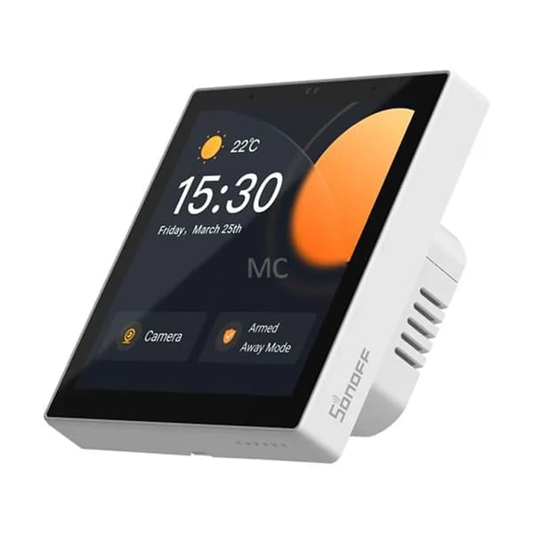 Älykäs ohjauspaneeli WiFi/Bluetooth/ZigBee Sonoff NSPanel Pro (valkoinen)