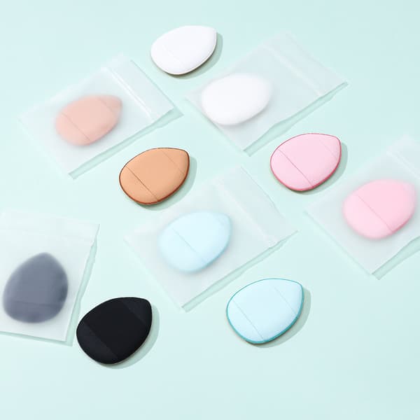 Finger Puff Makeup Svampar 5-pack Black