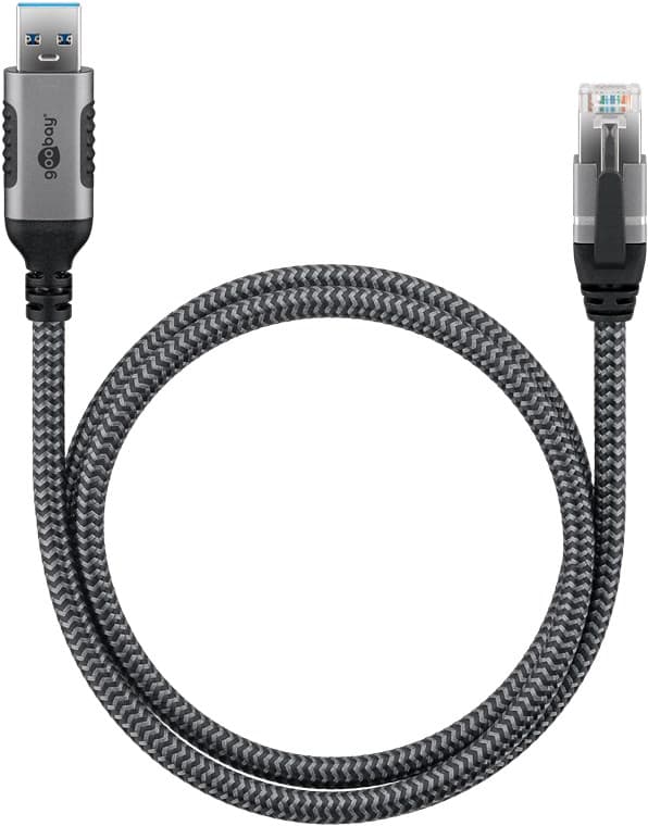 Ethernet-kabel USB-A 3.0 til RJ45, 3 m