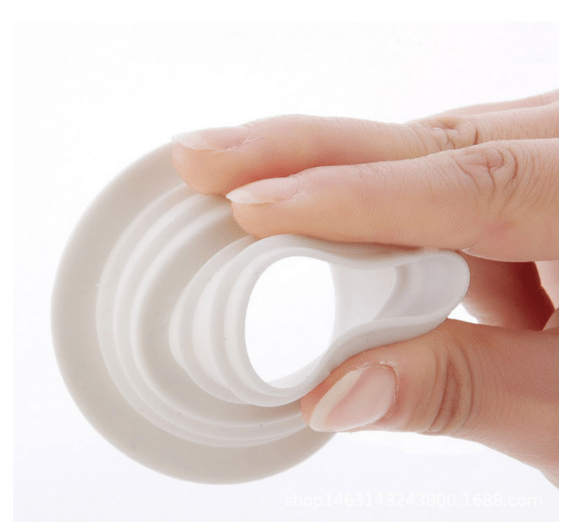 5-Pack Silikon avløpsrør Luktstoppere White