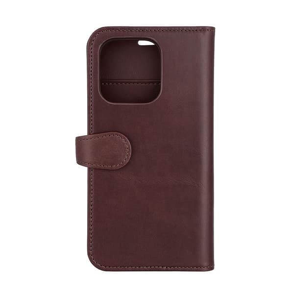 Mobilfodral 2-i-1 3 Kortfack Brun - iPhone 14 Pro