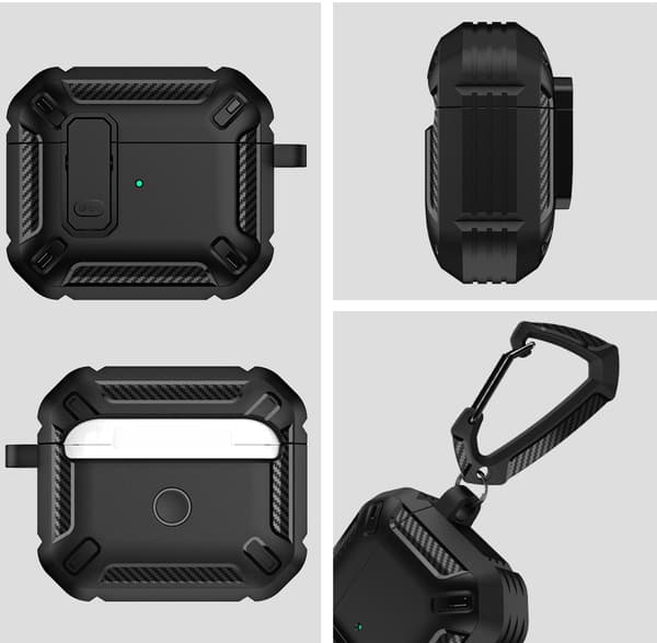 Skyddsfodral för AirPods Pro 2 Black