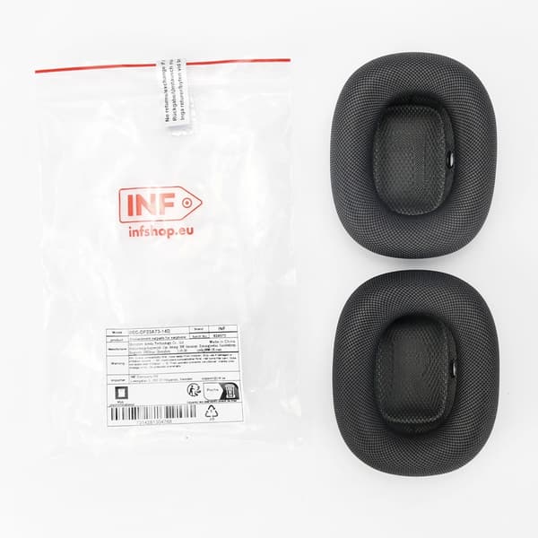 Ørepuder til AirPods Max - Apple Fabric & Silikone Grey