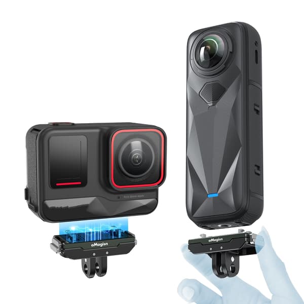 Metall Snabbfäste för Insta360 X5/Ace Pro 2 - Säkert och Snabb Montering