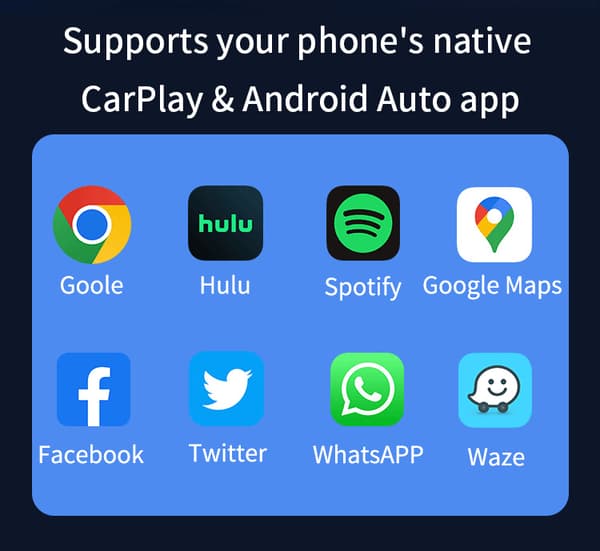 Langaton CarPlay & Android Auto -sovitin autoihin