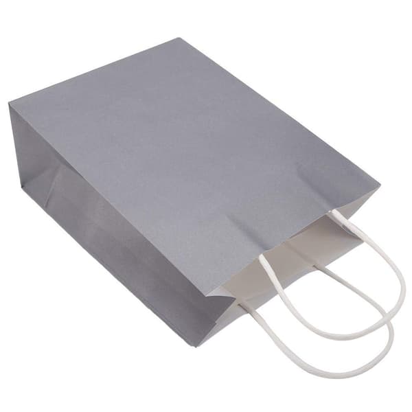 Paperipussit kahvoilla, 10 kpl Grey
