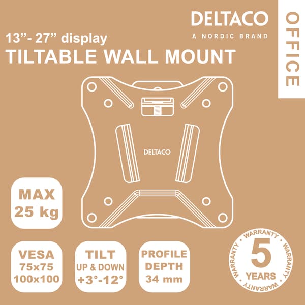 Office, tilt wall, 13"-27", 25kg