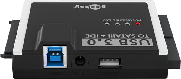 USB 3.0 -kiintolevyadapteri IDE- ja SATA-levyille