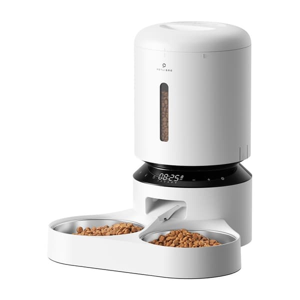 Petlibro Granary matdispenser med dobbeltskål 5L (hvit)