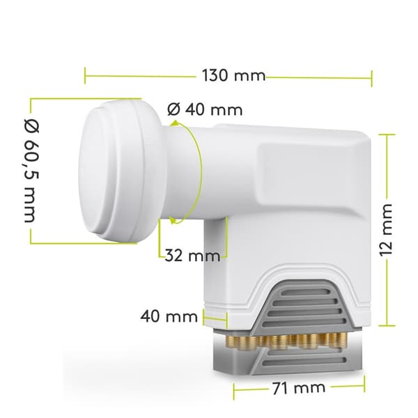 Universell Octo LNB