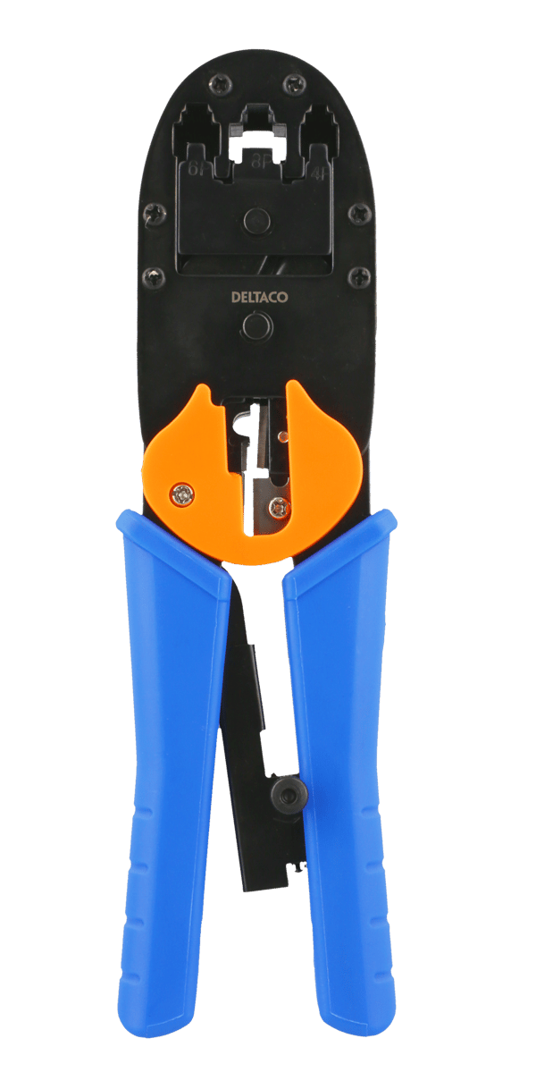Modular tool for 4/6/8-pin with cutter/striper