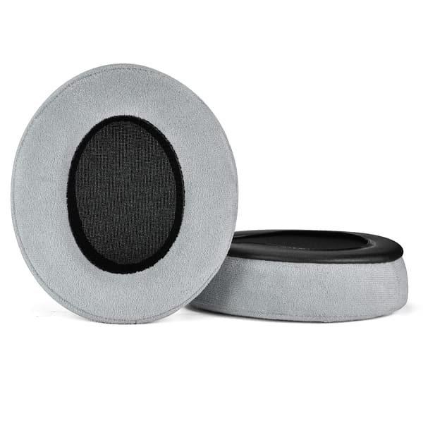 Sett med 2 Suede Memory Foam-øreputer for Logitech G Pro X