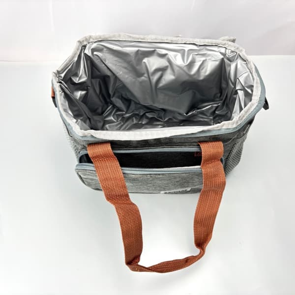 Isolert kjølebag for lunsj og piknik Grey